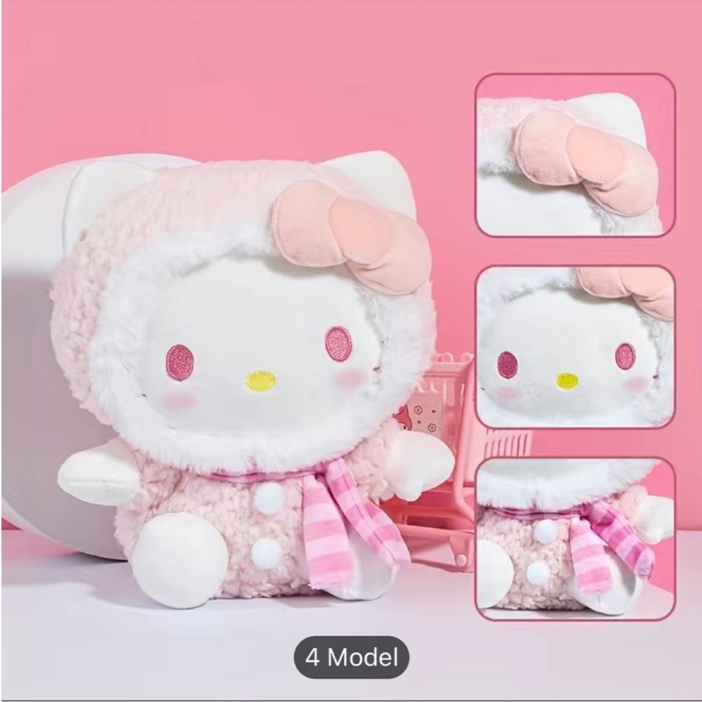 Hello kitty plush 7.87in new